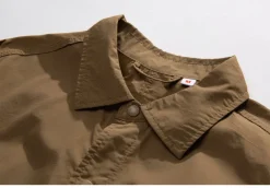 Discount Paneled Button-Up Shirt Shirts