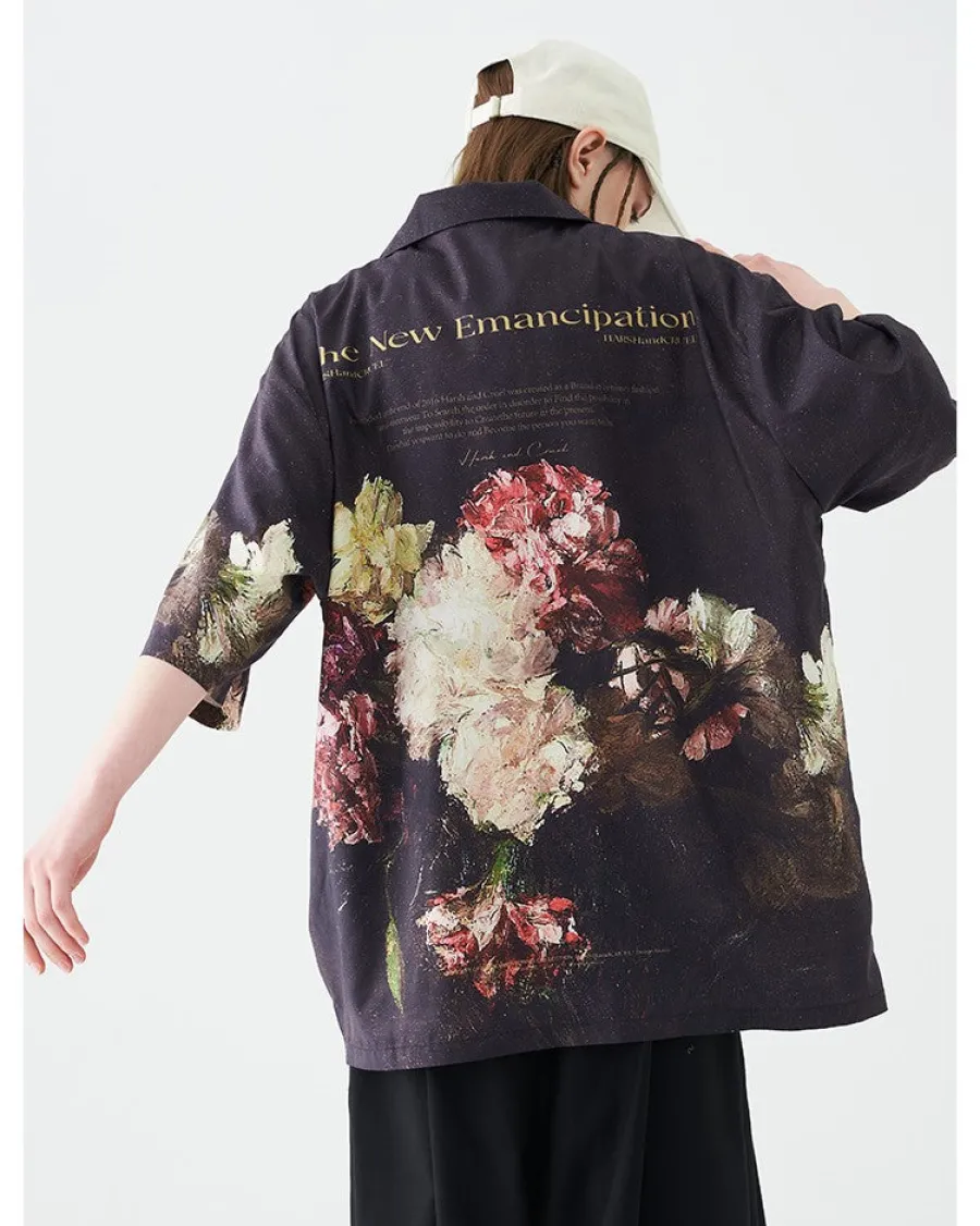 Outlet "Baroque" Button-Up Shirts