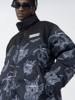 Outlet Blinded Monsters Puffer Jacket Jackets