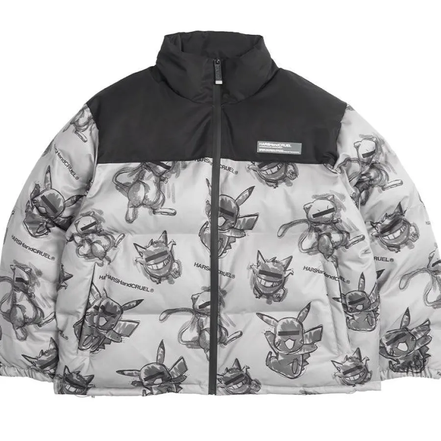 Outlet Blinded Monsters Puffer Jacket Jackets