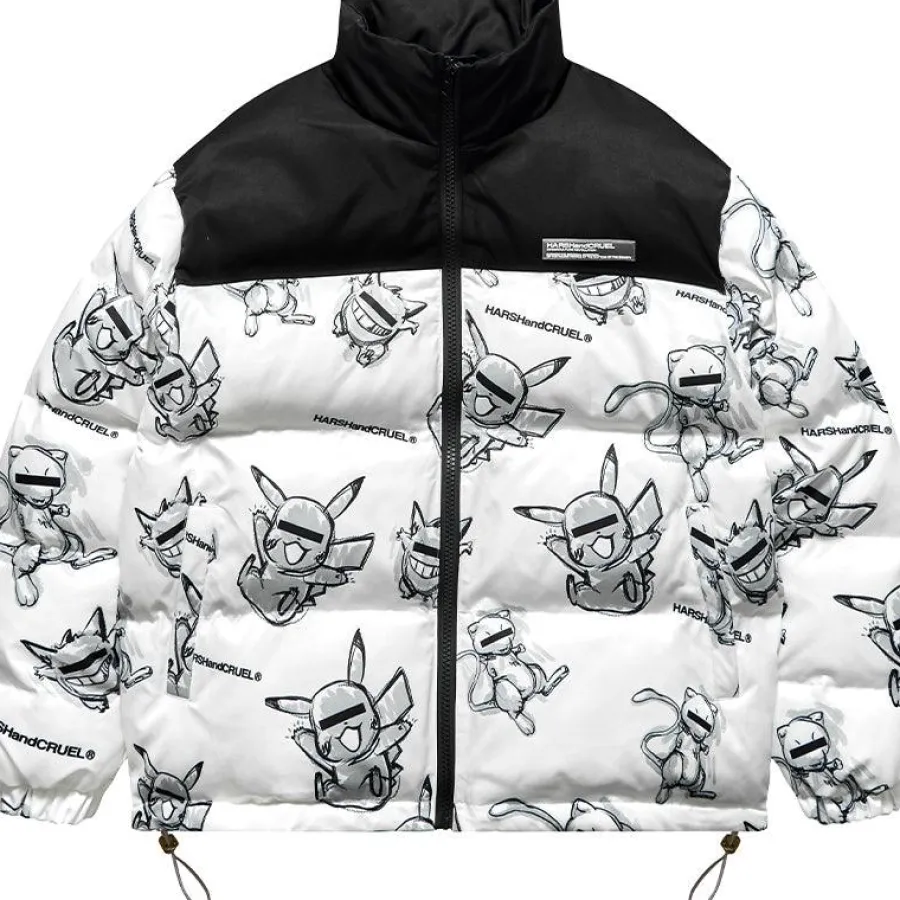 Outlet Blinded Monsters Puffer Jacket Jackets
