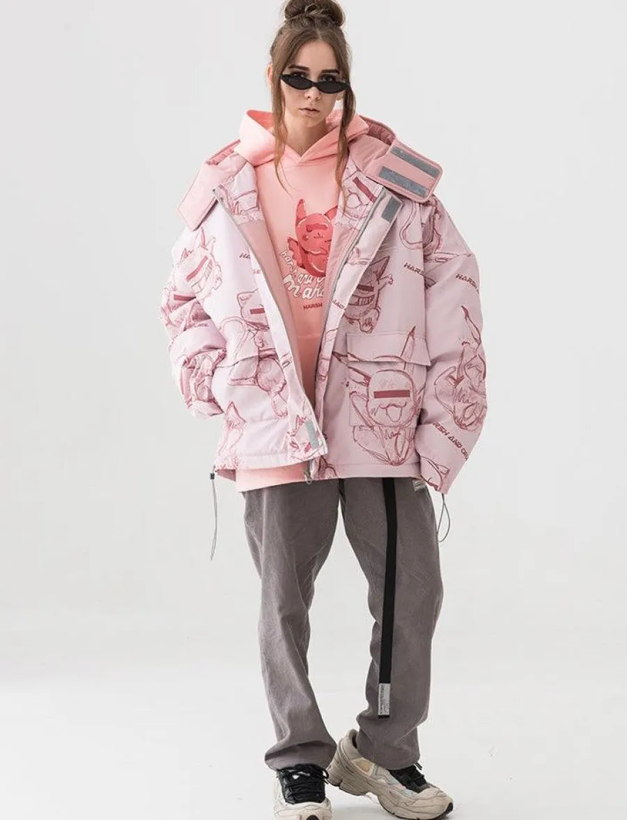 Sale Blinded Monsters Parka Jacket Jackets