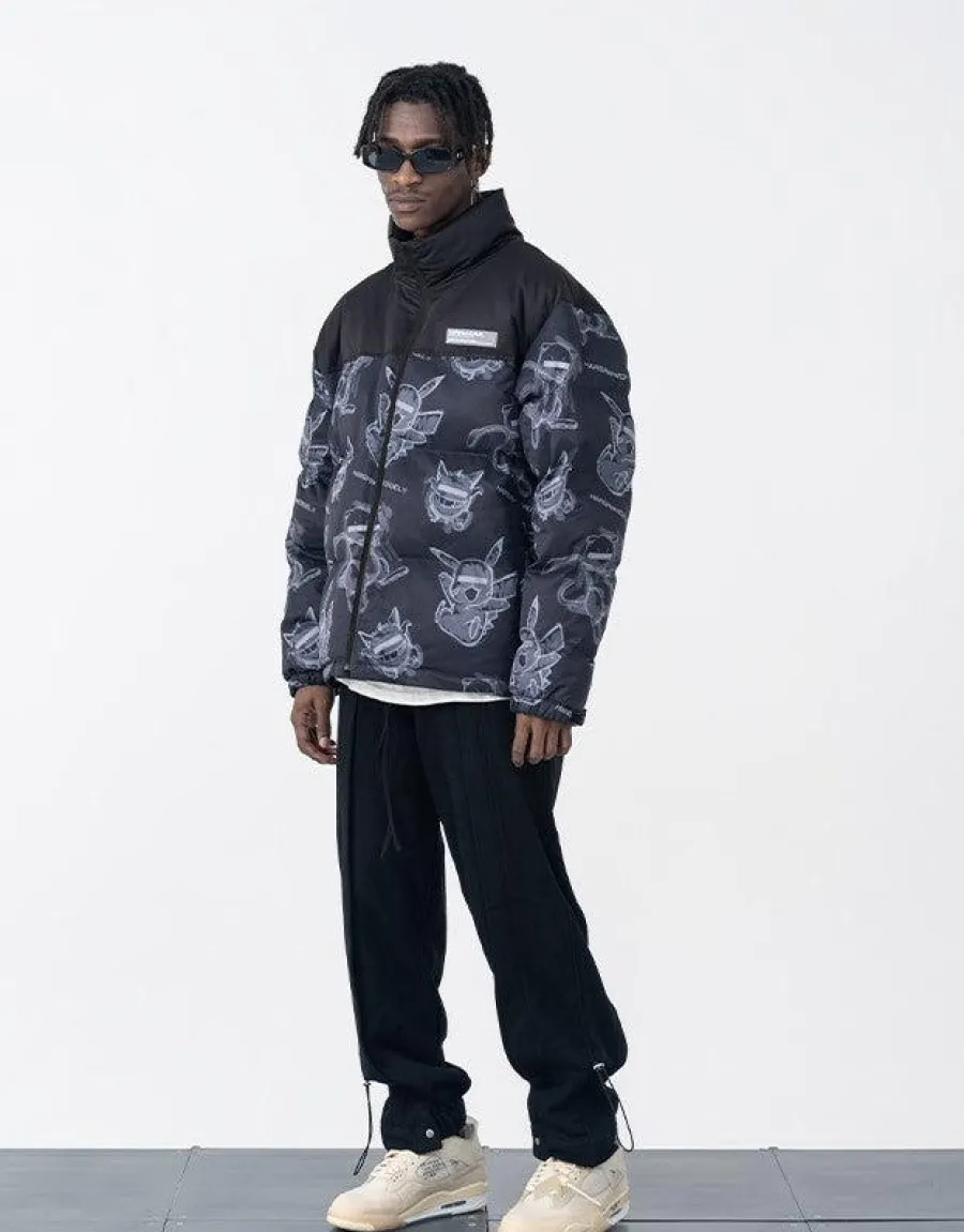 Outlet Blinded Monsters Puffer Jacket Jackets
