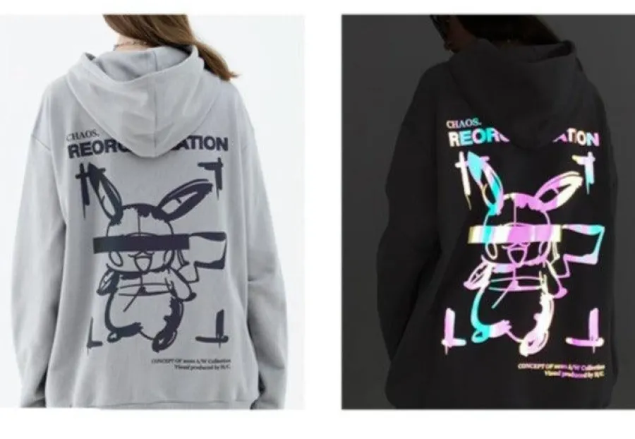 Hot Blinded Monster 3M Reflective Hoodie Hoodies