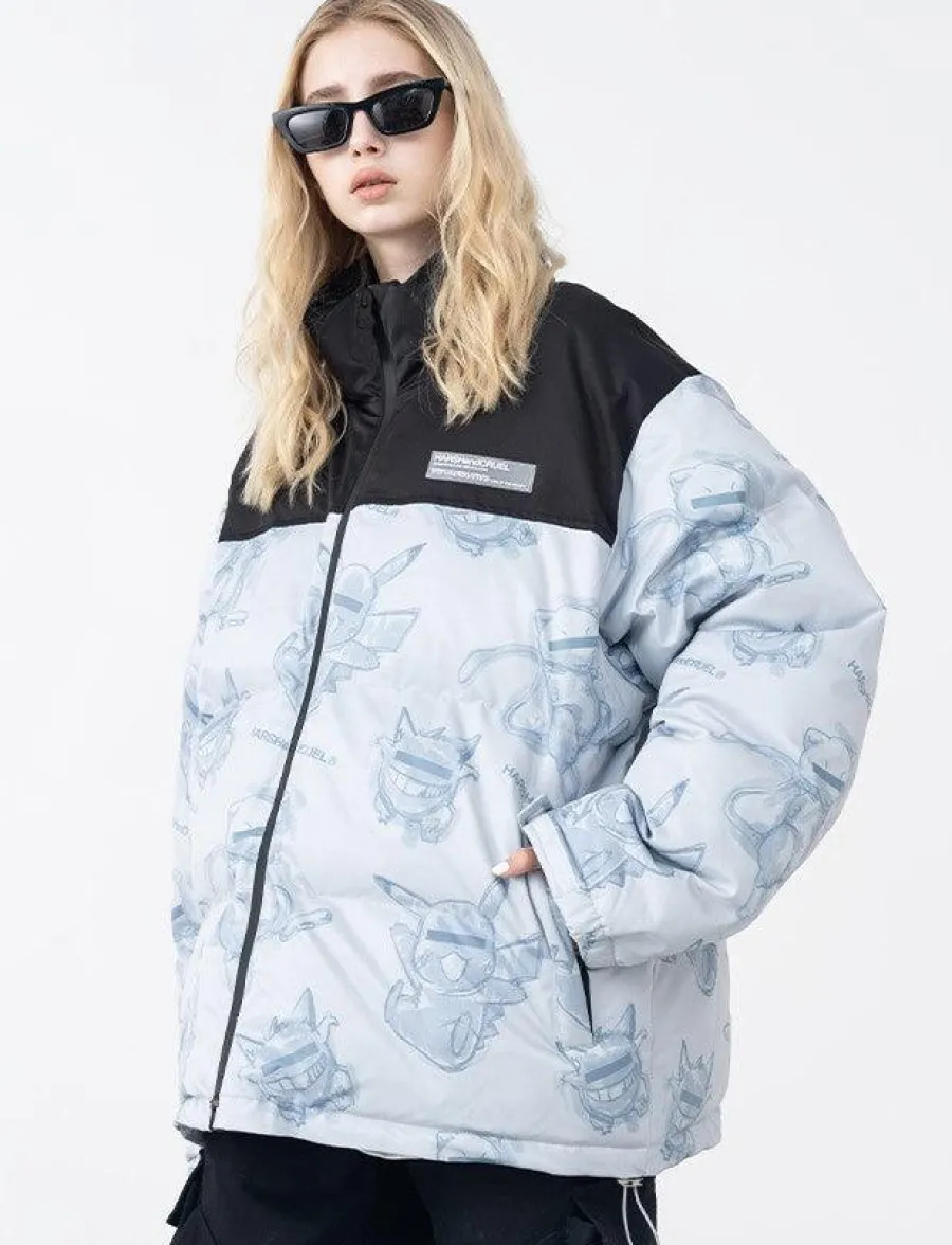 Outlet Blinded Monsters Puffer Jacket Jackets