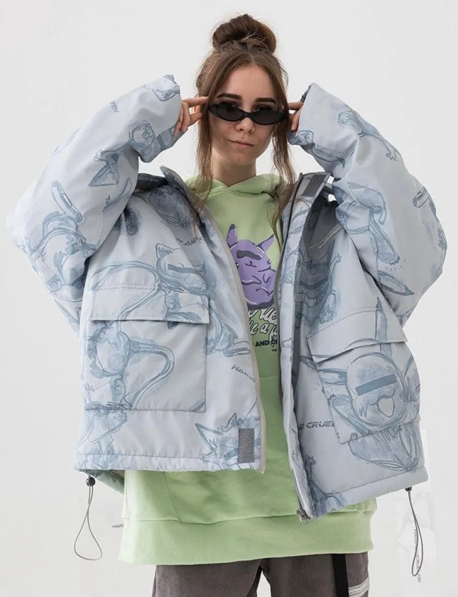 Sale Blinded Monsters Parka Jacket Jackets