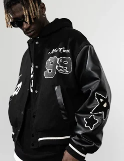 Discount "Clouded" Varsity Jacket Jackets