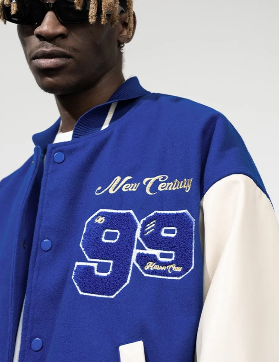 Discount "Clouded" Varsity Jacket Jackets