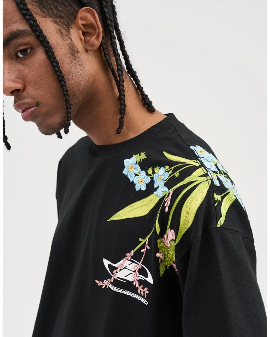 Outlet Embroidered "Bloom" Tee T-Shirts
