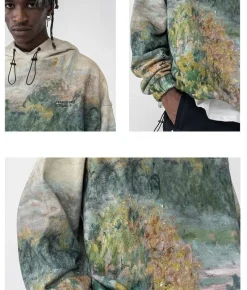Fashion Painted Autumn Hoodie Hoodies