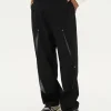 Sale Spliced Trousers Pants