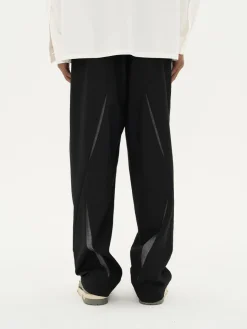 Sale Spliced Trousers Pants