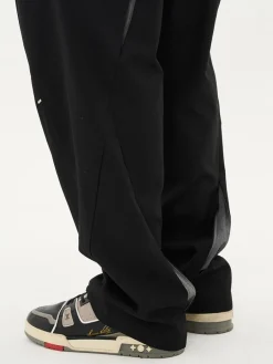 Sale Spliced Trousers Pants