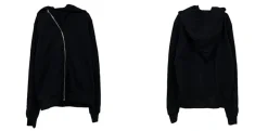 Discount HJK Exclusive Asymmetrical Zip Hooded Jacket Jackets