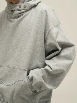 Clearance HJK Exclusive Button Latch Hoodie Hoodies