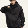 Hot Double Panel Hooded Zip Jacket Hoodies