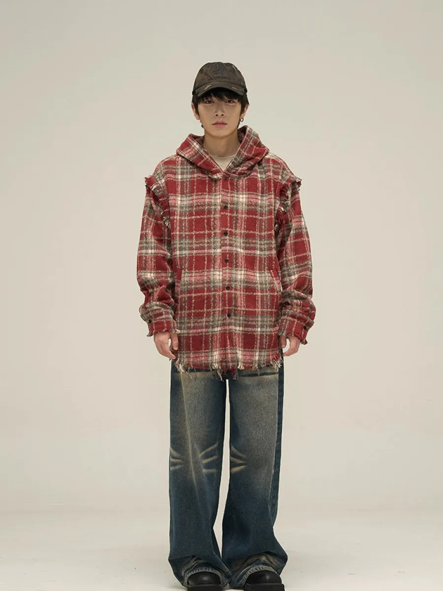 New HJK Exclusive Hooded Devil Flannel Hoodies