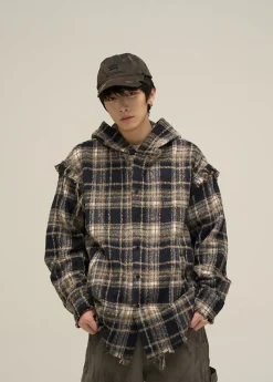 New HJK Exclusive Hooded Devil Flannel Hoodies