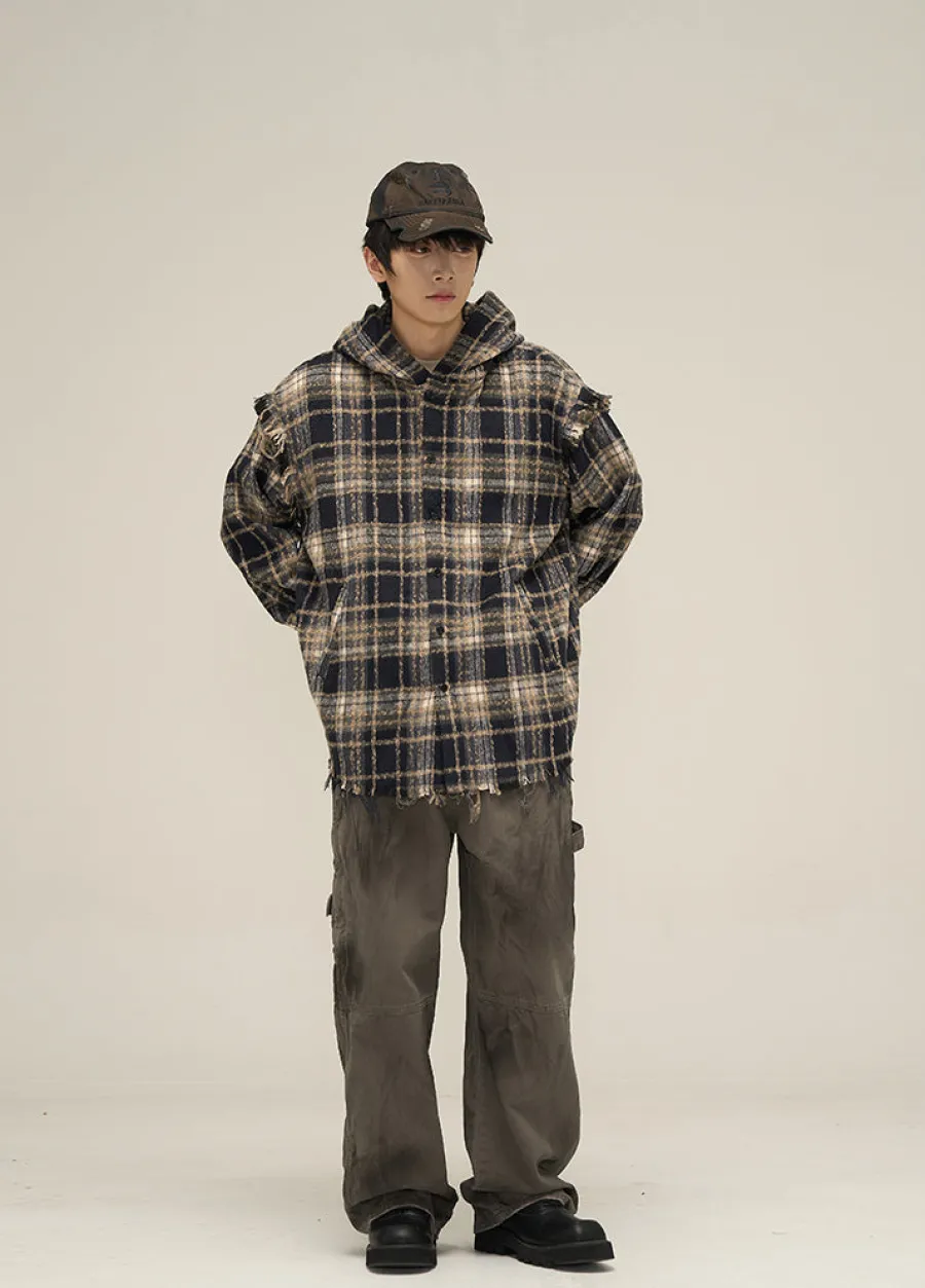 New HJK Exclusive Hooded Devil Flannel Hoodies