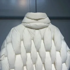 Online HJK Exclusive Interwoven Quilted Puffer Jacket Jackets