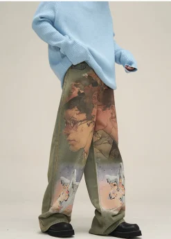 Outlet HJK Exclusive Oil Painted Jeans Jeans