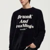 Clearance "DrunK And DreaMing" Sweater Sweaters