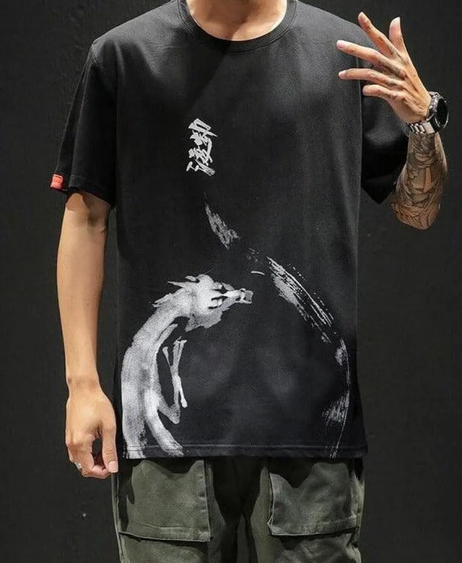 Outlet Ink Dragon Tee T-Shirts