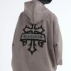 Outlet Oracle Velour Pullover Hoodies