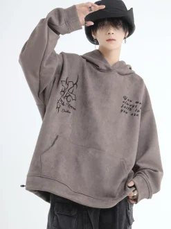Outlet Oracle Velour Pullover Hoodies