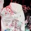 Clearance Japanese Landscape Hoodie Hoodies