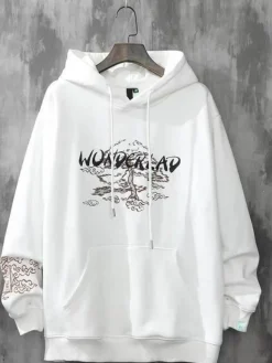 Clearance Japanese Landscape Hoodie Hoodies