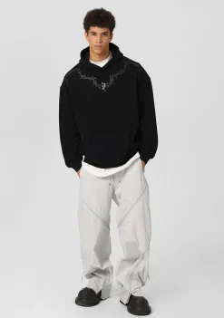 Online Thorn Collar Hoodie Hoodies
