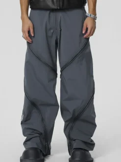 Sale Vertical Zip Cargo Pants Pants