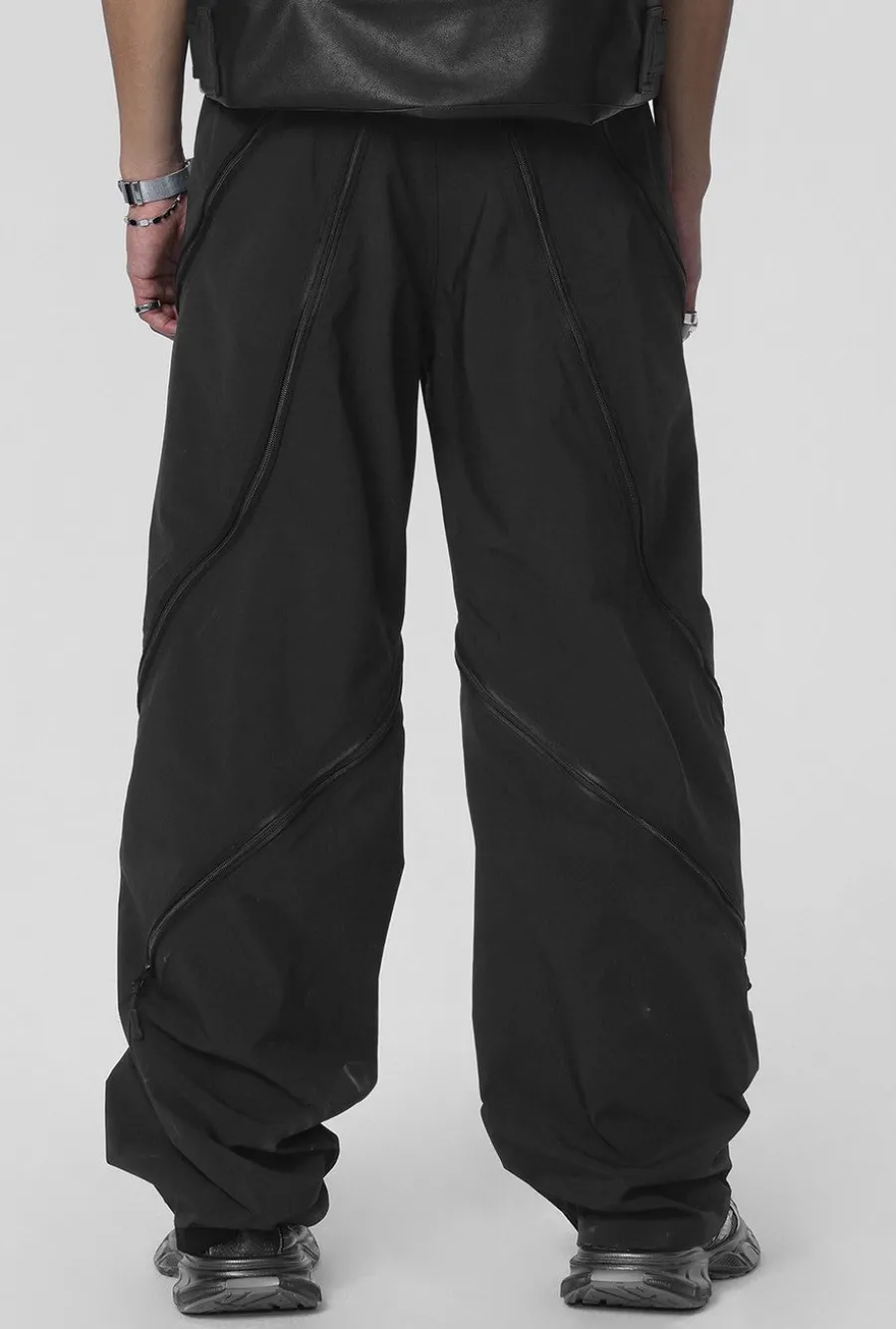 Sale Vertical Zip Cargo Pants Pants