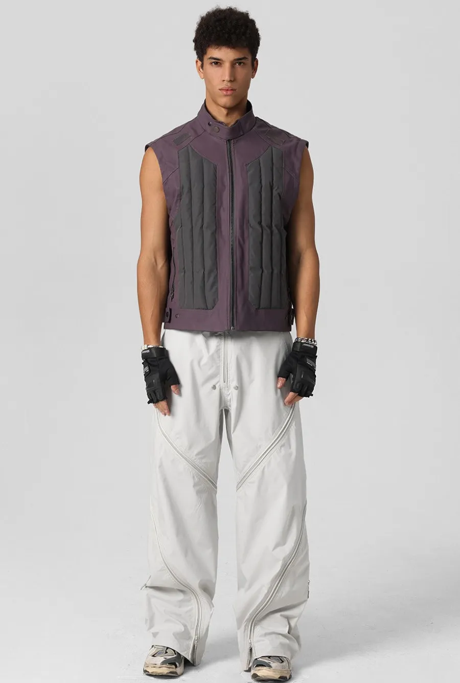 Sale Vertical Zip Cargo Pants Pants