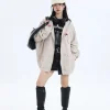 New Distressed Striped Zip Jacket Hoodies