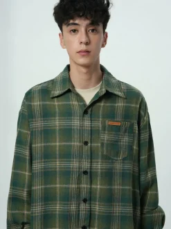 Discount Faded Brushed Flannel Shirts