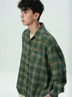Discount Faded Brushed Flannel Shirts