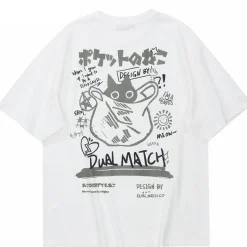 Online Kanji Cat Tee T-Shirts