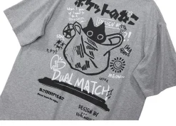 Online Kanji Cat Tee T-Shirts