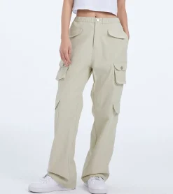 Discount Light-Toned Cargo Pants Pants
