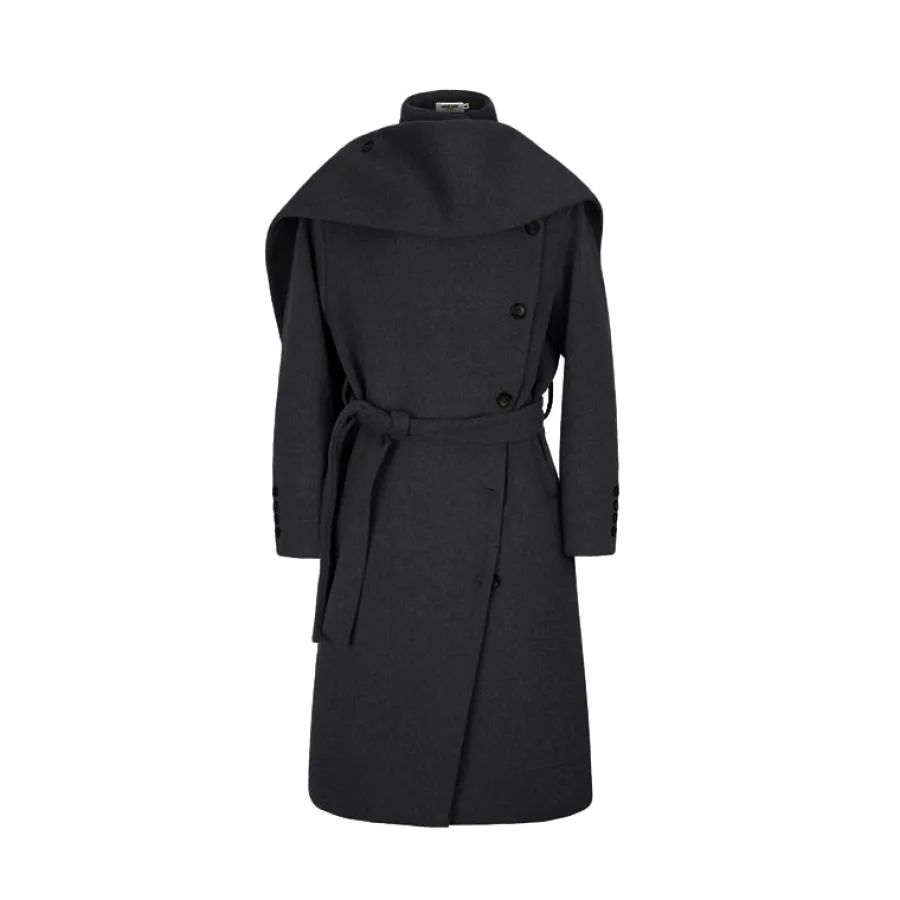 Sale Avant-Garde Modular Wool Overcoat Jackets