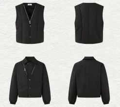 Clearance Luxe Precision 3-Piece Suit Jackets