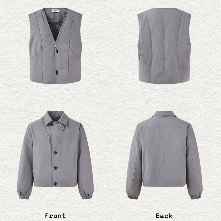 Clearance Luxe Precision 3-Piece Suit Jackets