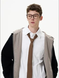 Fashion Reversible Plaid Zip Hoodie Jackets
