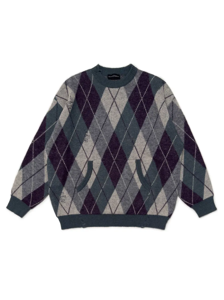 Discount Argyle Sweater Sweaters