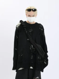 New Ripped Grunge Sweater Sweaters