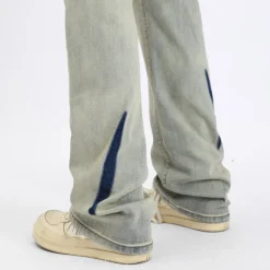 Clearance Scratch Ripped Jeans Jeans