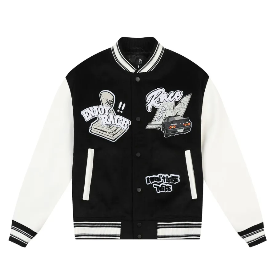 New "Enjoy the Race" Varsity Jacket Jackets
