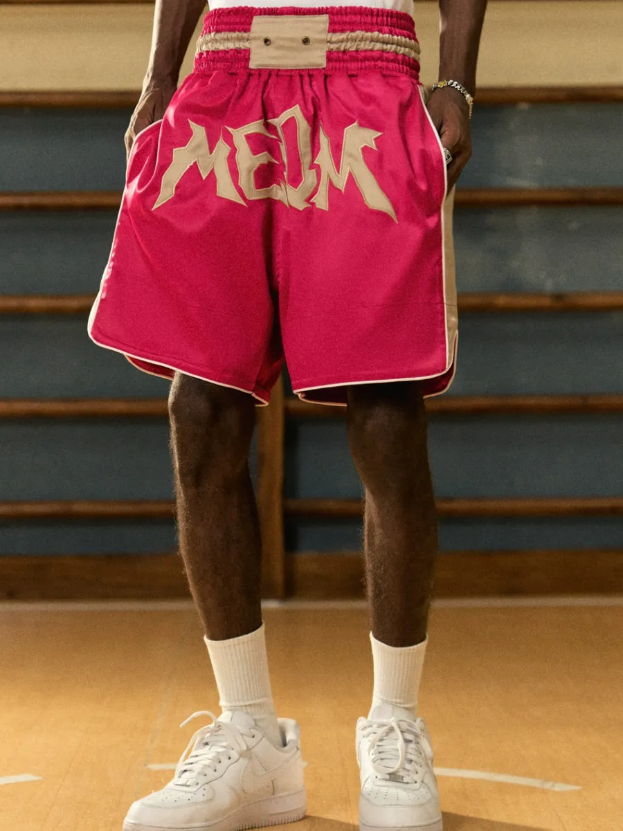Fashion Logo Boxing Shorts Shorts